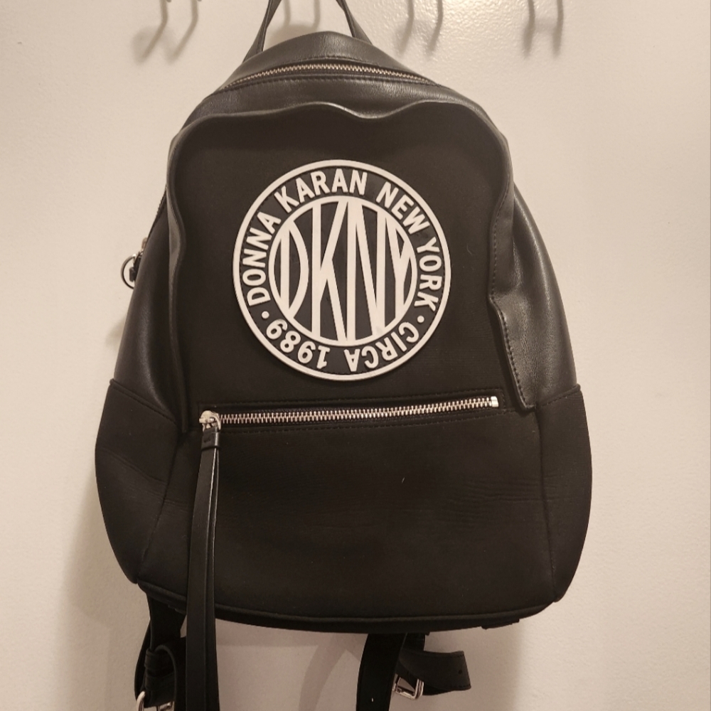 DKNY Black Backpack